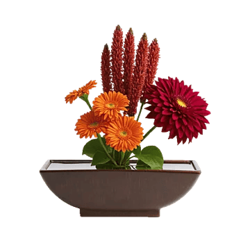 Crimson Blossom Harmony