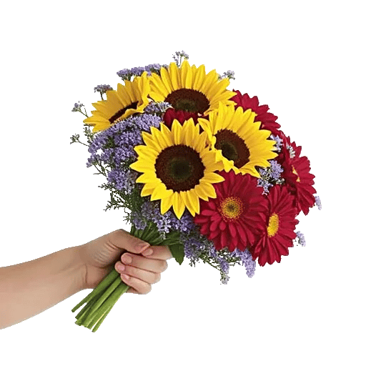 Golden Sunflower Bouquet