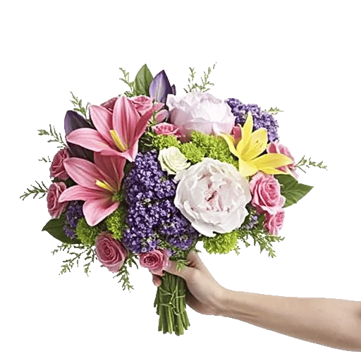 Graceful Lily Display