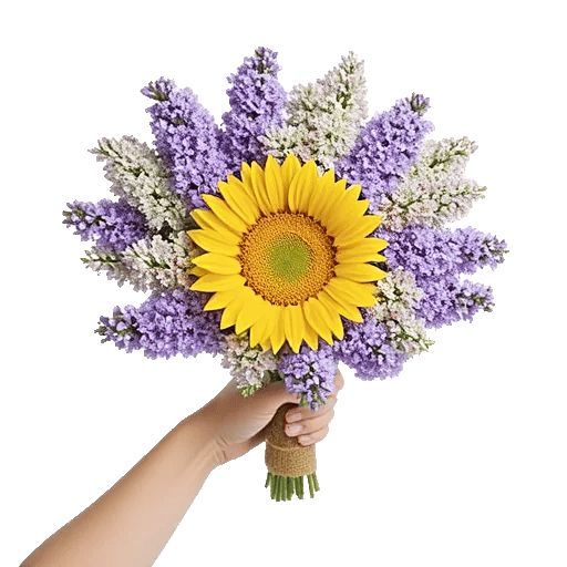 Golden Sunflower Bouquet