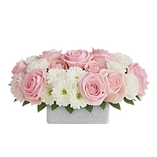 Blush Romantic Centerpiece