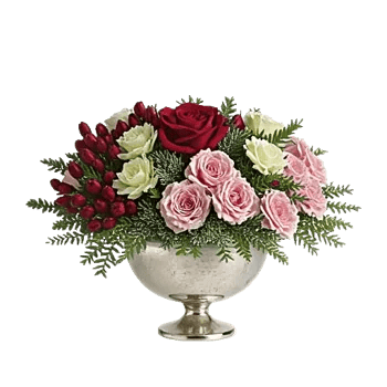 Blush Romantic Centerpiece