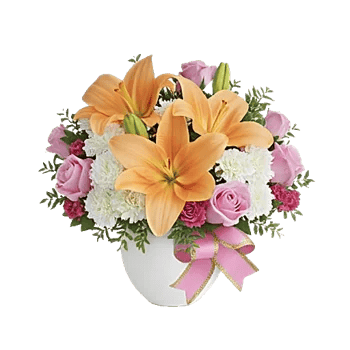 Graceful Lily Display