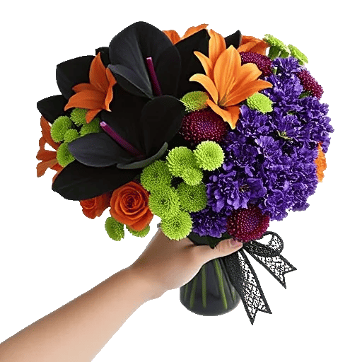 Modern White Orchids