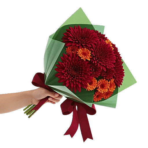 Crimson Blossom Harmony