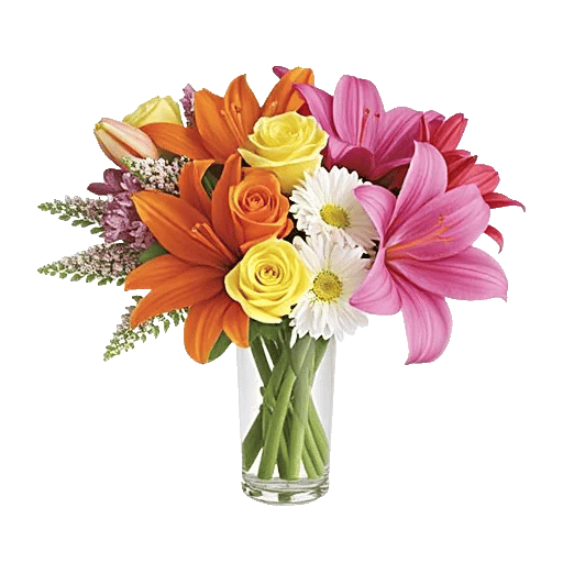 Graceful Lily Display