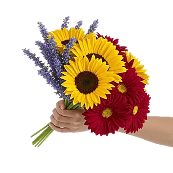 Golden Sunflower Bouquet