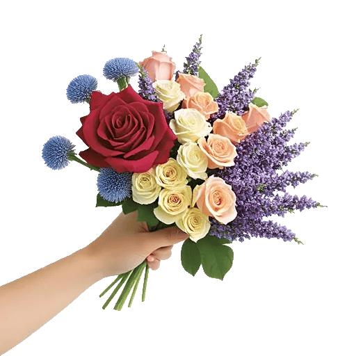 Crimson Blossom Harmony