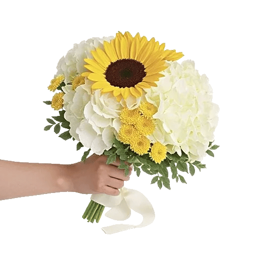 Golden Sunflower Bouquet