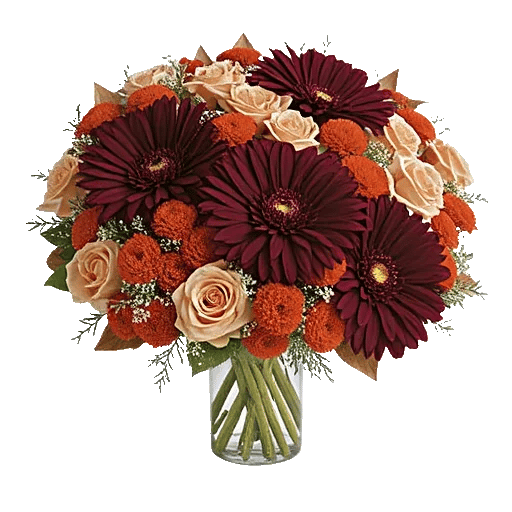 Crimson Blossom Harmony