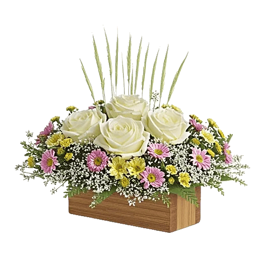 Blush Romantic Centerpiece