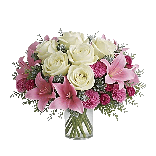 Blush Romantic Centerpiece