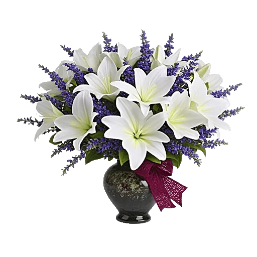 Graceful Lily Display