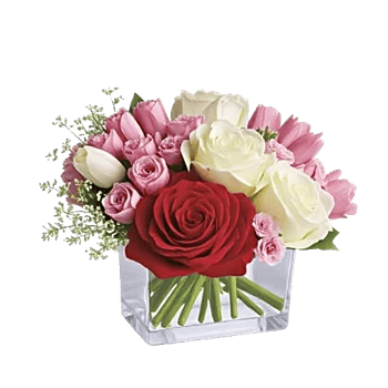 Blush Romantic Centerpiece