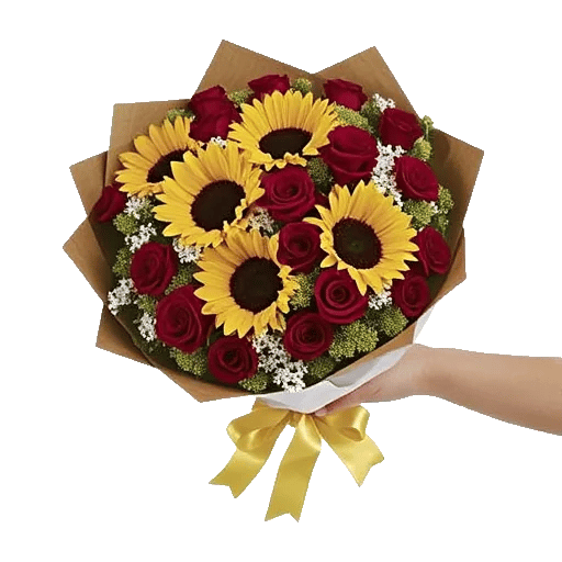 Golden Sunflower Bouquet