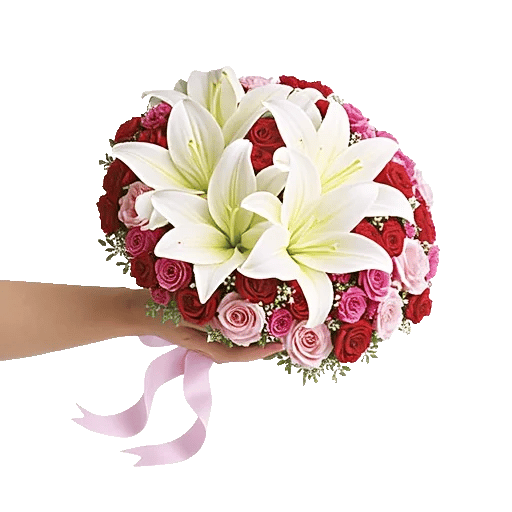 Graceful Lily Display