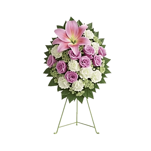 Graceful Lily Display