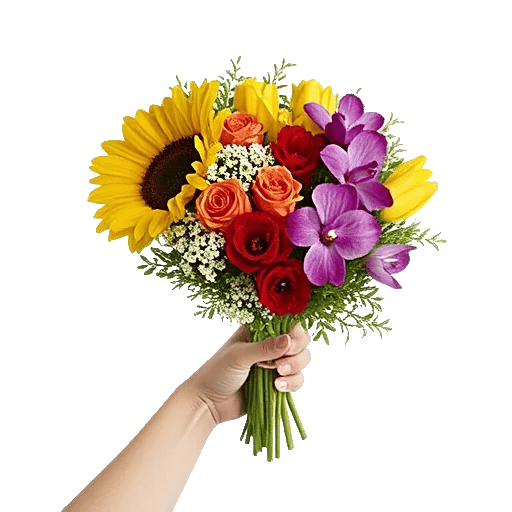 Golden Sunflower Bouquet