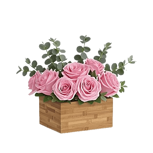 Blush Romantic Centerpiece