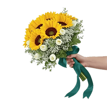 Golden Sunflower Bouquet