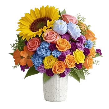 Radiant Bloom Cascade