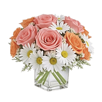 Blush Romantic Centerpiece