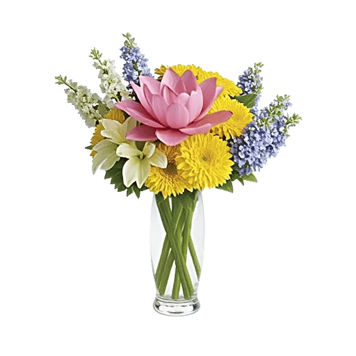 Graceful Lily Display