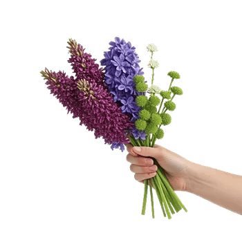 Crimson Blossom Harmony