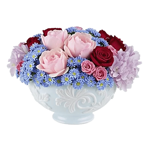 Blush Romantic Centerpiece