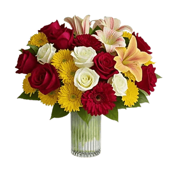 Crimson Blossom Harmony