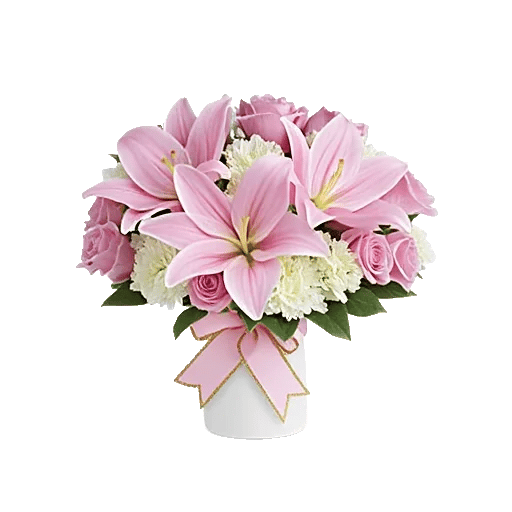 Graceful Lily Display