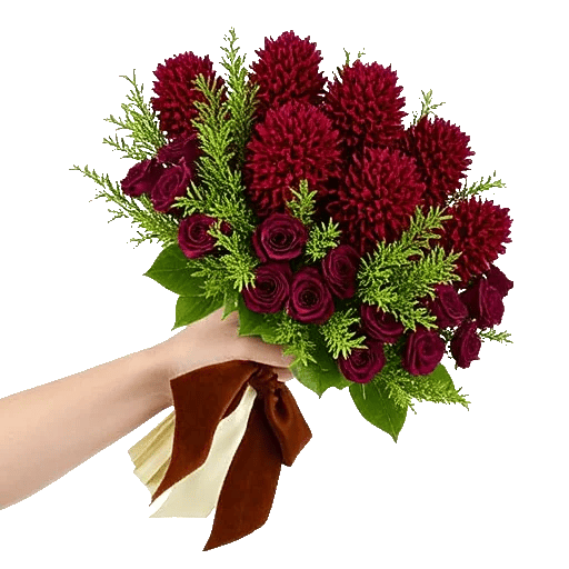 Crimson Blossom Harmony