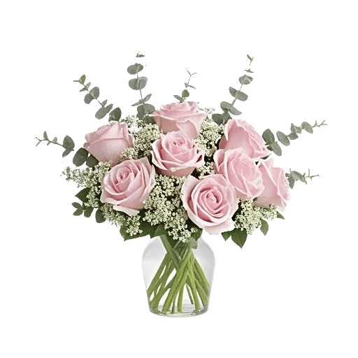 Pink Pastel Roses