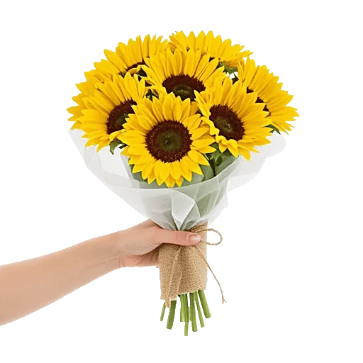 Golden Sunflower Bouquet