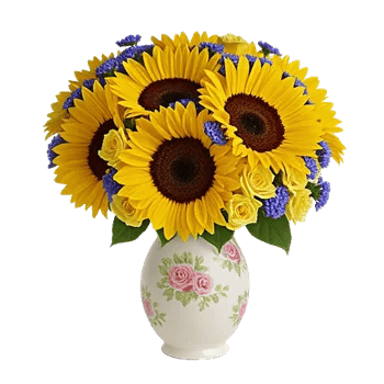 Radiant Bloom Cascade