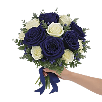 Elegant Blue Roses