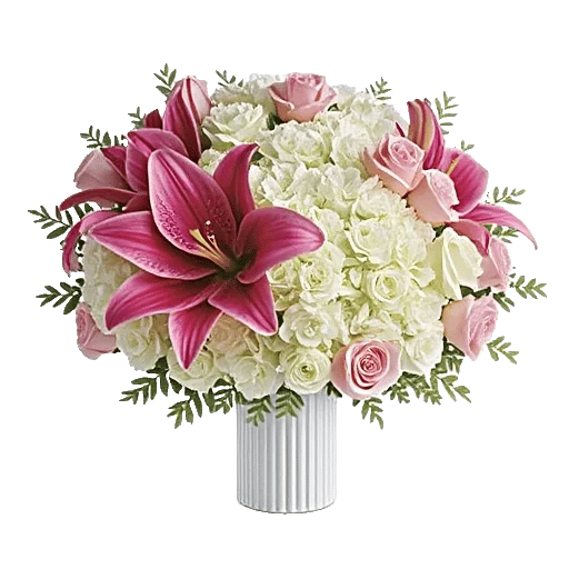 Graceful Lily Display