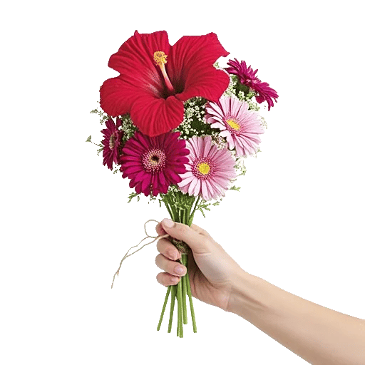 Crimson Blossom Harmony