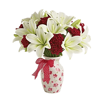 Graceful Lily Display