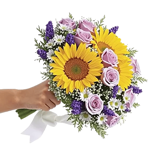 Golden Sunflower Bouquet