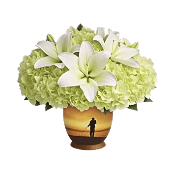 Graceful Lily Display