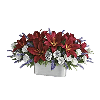 Graceful Lily Display