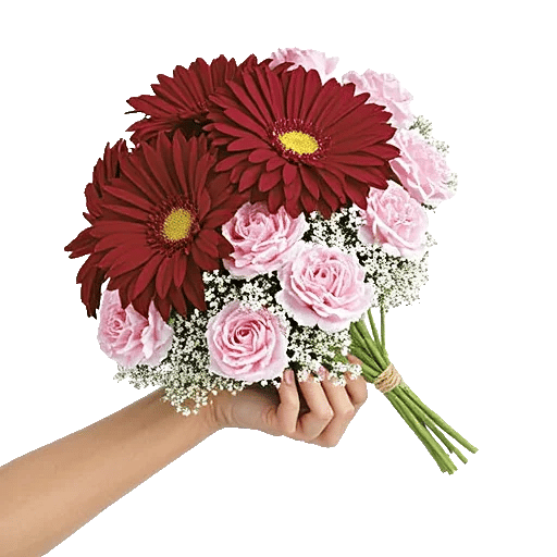 Crimson Blossom Harmony