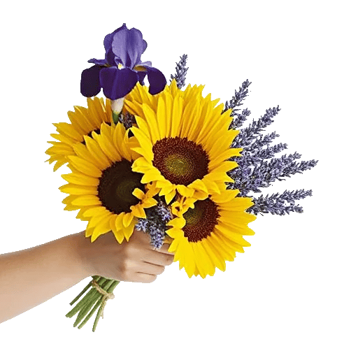 Golden Sunflower Bouquet