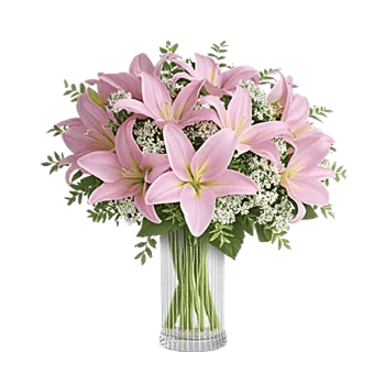Graceful Lily Display