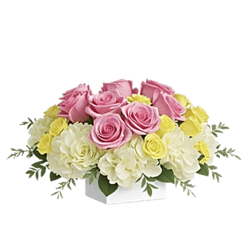 Blush Romantic Centerpiece