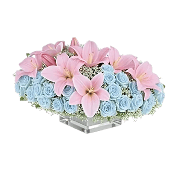 Graceful Lily Display