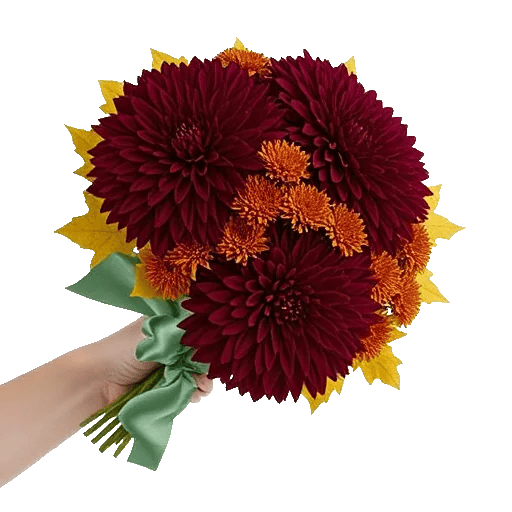 Crimson Blossom Harmony