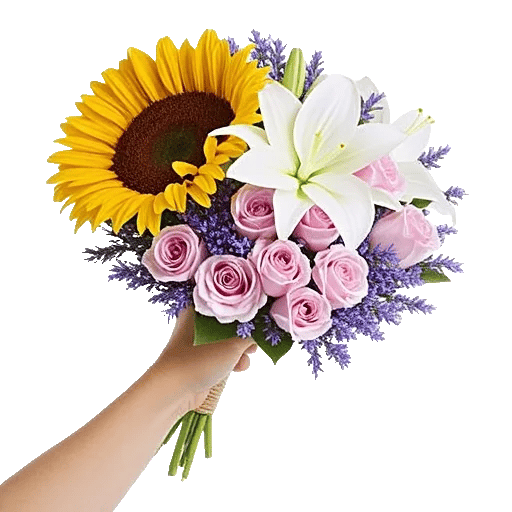 Golden Sunflower Bouquet