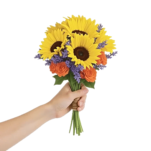 Golden Sunflower Bouquet